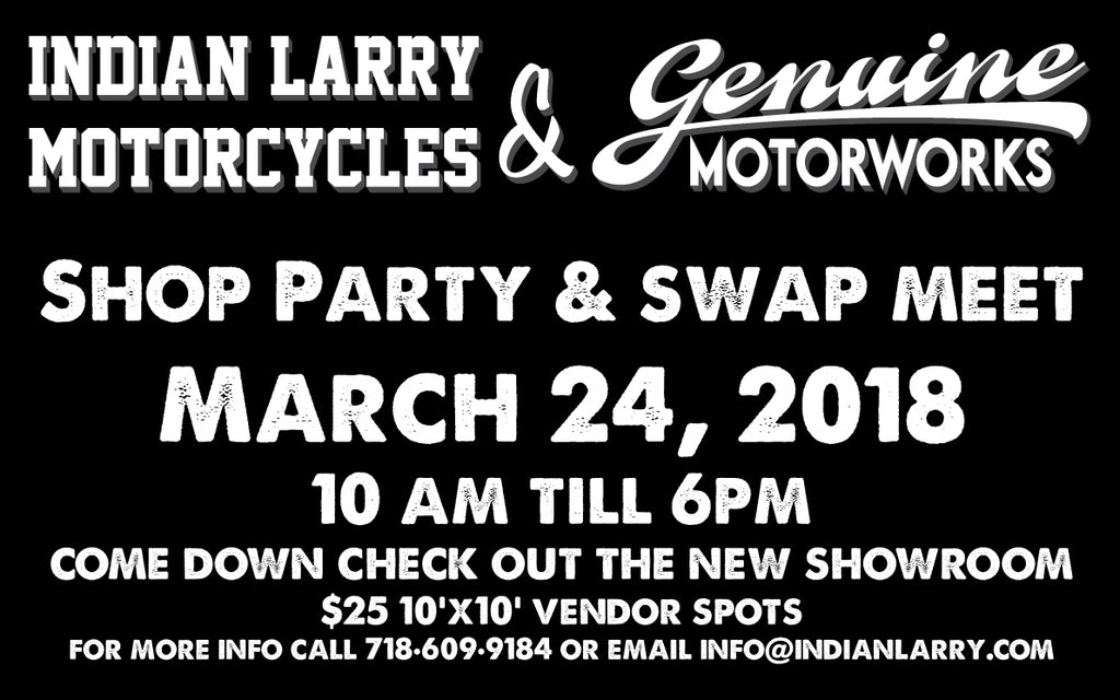 Shop Party & Swap Meet
