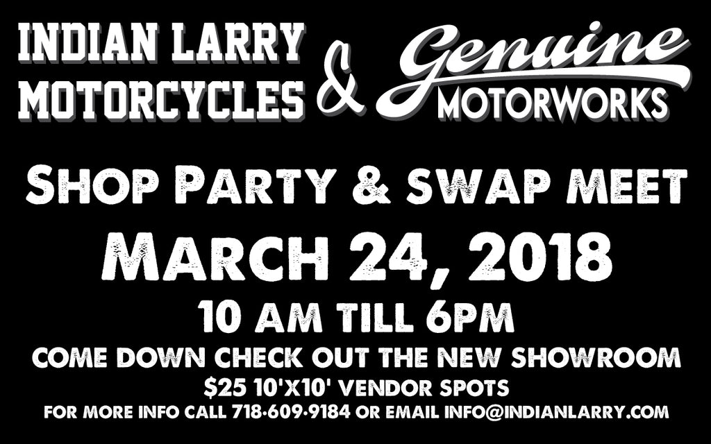 Shop Party and Swap Meet