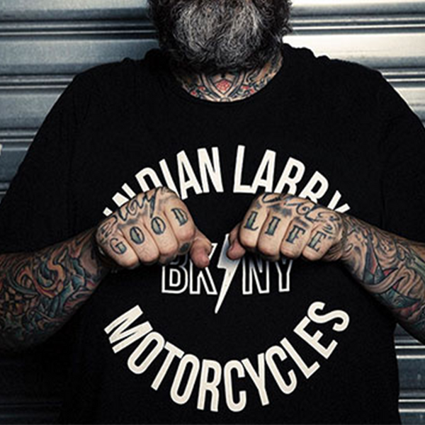 Stop by and meet model @Kat - Indian Larry Motorcycles