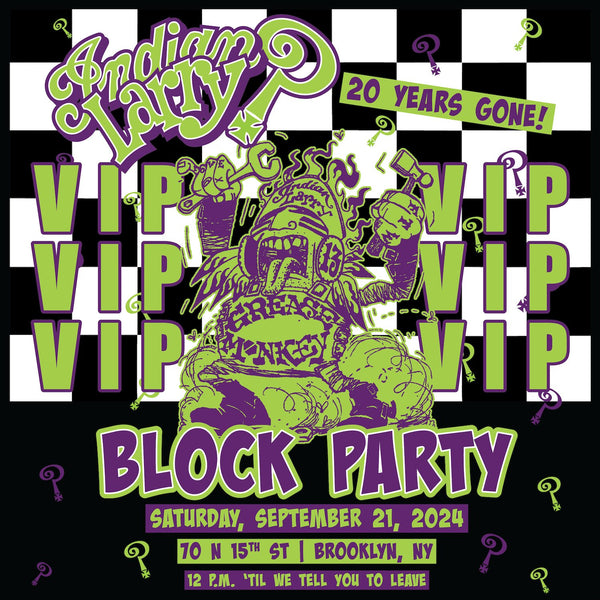 Indian Larry Block Party