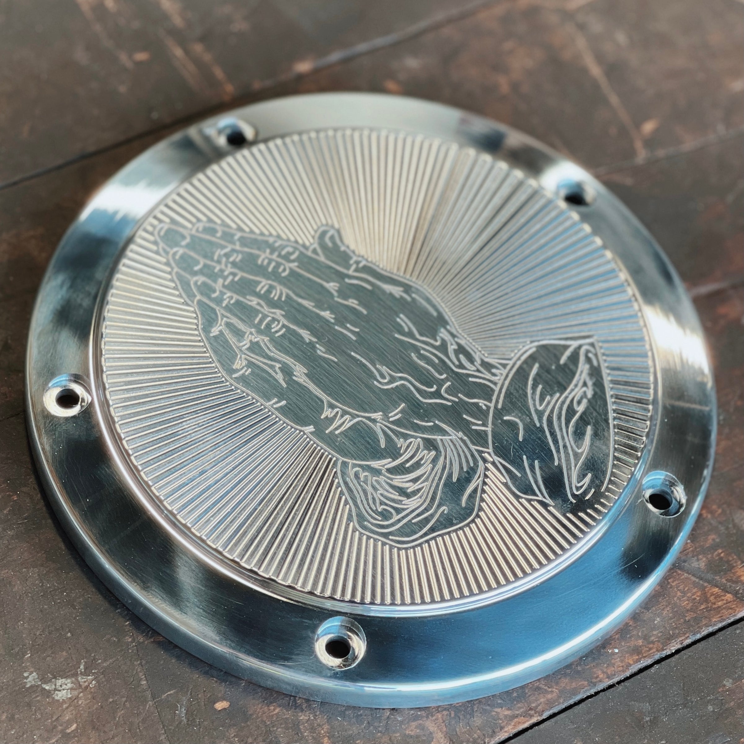 Indian Motorcycle Gilroy – Derby Clutch Cover, 2002-2003 Chief / Spirit / Scout