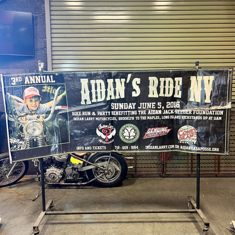 3rd Annual Aidan's Ride Banner