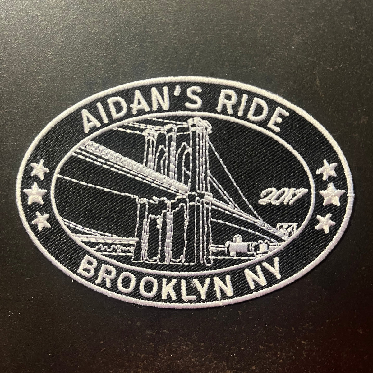 Aidan's Ride Brooklyn Patch Indian Larry Motorcycles