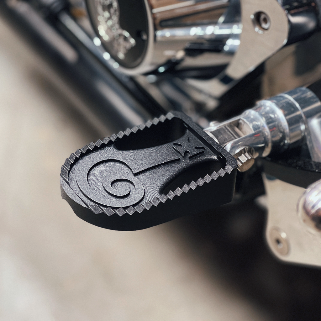 Question Everything Foot Pegs - Matte Black