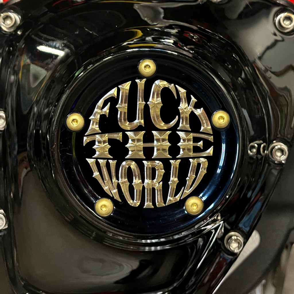 Custom harley points shop cover
