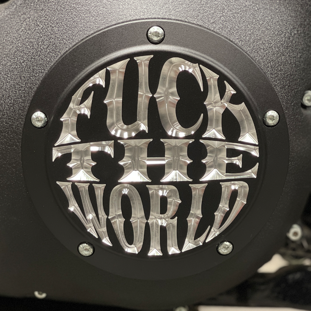 Harley dyna top derby cover