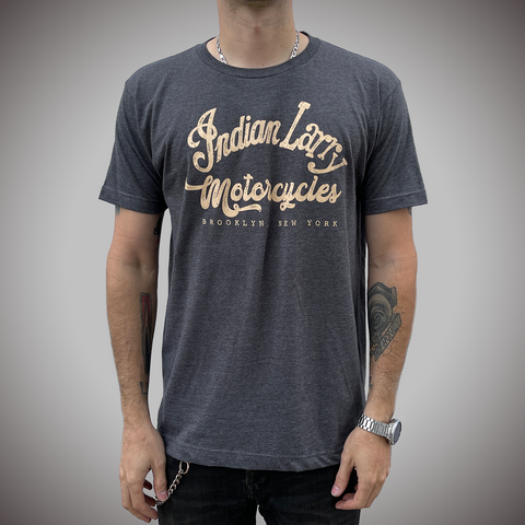 Indian Larry Vintage Gray Tee