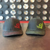Indian Larry Flexfit Hat - Black + Green
