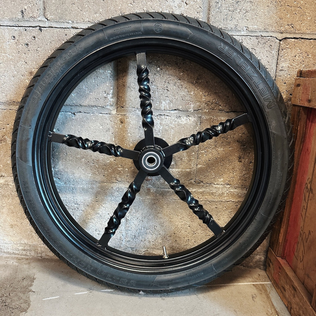 Black Twisted Rims + Tires– Indian Larry Motorcycles