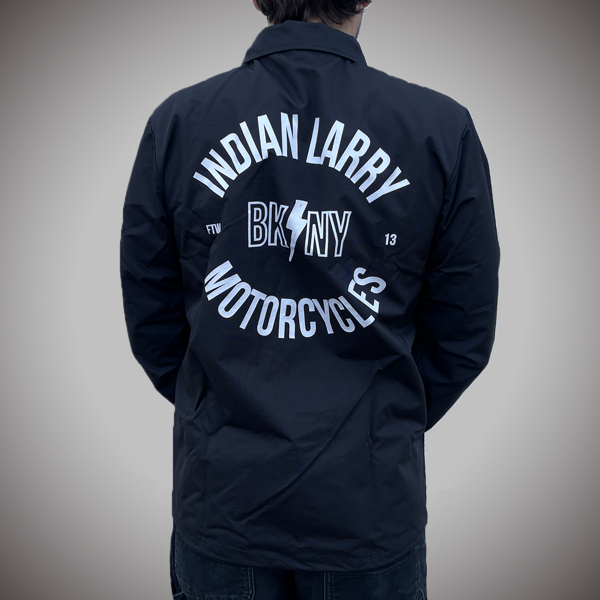 Indian Larry BK/NY Windbreaker Indian Larry Motorcycles